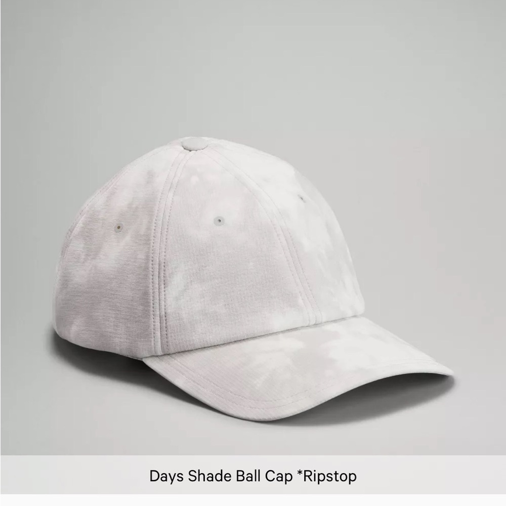 lululemon athletica Men’s Light Tie-Dye Baseball Hat - White